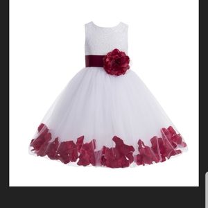 2 Flower Girl Dresses - never worn